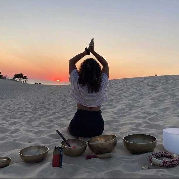 Yin Yoga & méditation sonore sur la Dune du Pilat 